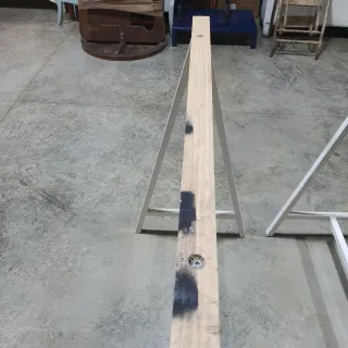 Borriquetas de hierro hechas a mano