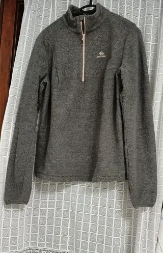 Forro polar Quechua gris