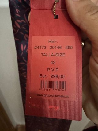 Vestido largo fiesta estampado de raso