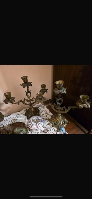 Candelabri antichi per candele