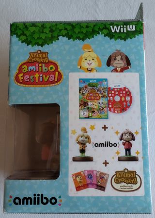 Amiibo Animal Crossing Festival Nintendo Wii U