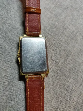 Orologio Longines QWR Oro e Marrone