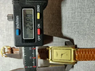 Orologio Longines QWR Oro e Marrone