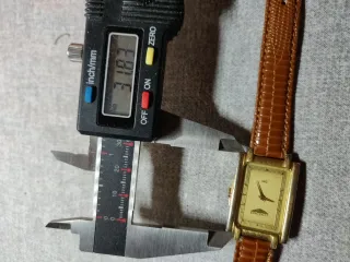 Orologio Longines QWR Oro e Marrone