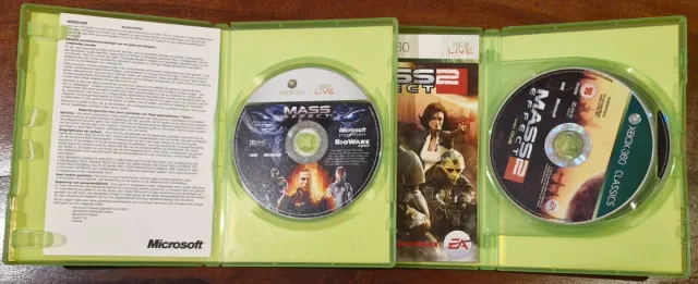 🇪🇦🇬🇧 Mass Effect 1 y 2 Xbox 360