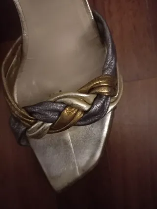 Sandali donna oro/argento/bronzo