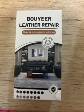 cinta piel negra para reparar sofás, sillas...