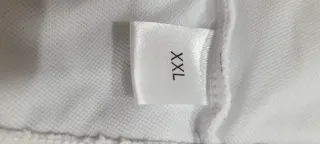 Costume da bagno bianco XXL con volant