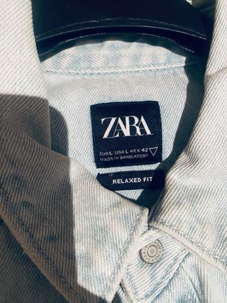 Chaqueta Vaquera Zara Azul