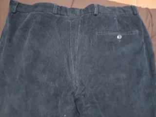 Pantalón de pana azul marino