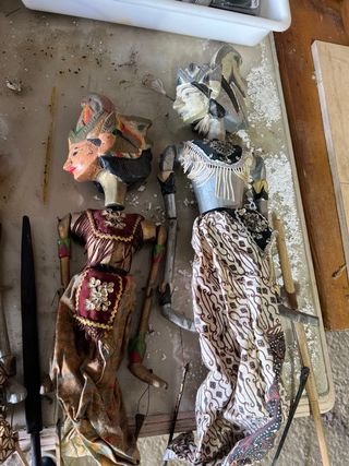 Marionetas antiguas de madera