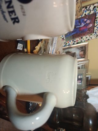 Bicchieri birra Forst e Paulaner in ceramica