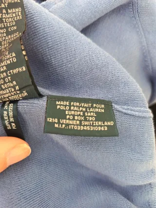 Jersey Polo Ralph Lauren Azul Talla L
