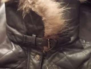 Cazadora Piel Purificación García Talla S