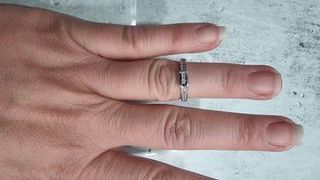 Anillo Bisutería Diseño Hebilla