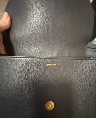 Borsa Charles & Keith in Pelle Nera