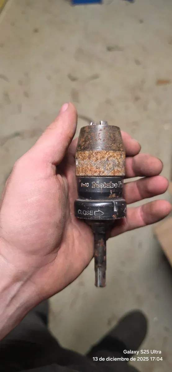 Portabrocas Metabo Futuro Top 13mm + Adaptador