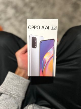 Oppo A74 5G Argento/Bianco