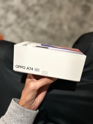 Oppo A74 5G Argento/Bianco