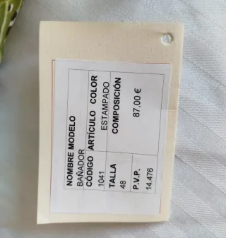 Costume da bagno Manuela Ponti intimo