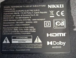 TV Nikkei NI24HD6CA9 24 Android Smart TV