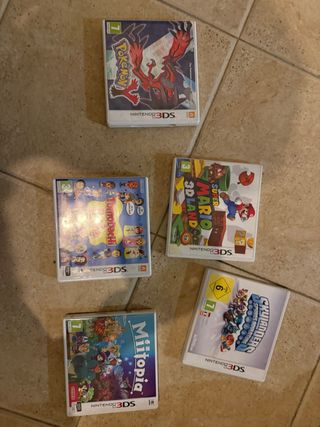 Nintendo 3DS con 4 giochi