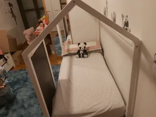 Cama Montessori Blanca