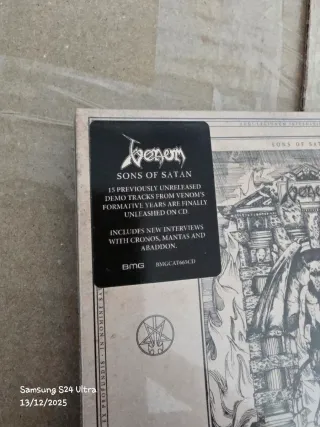 CD Venom Sons of Satan - Rare & Unreleased