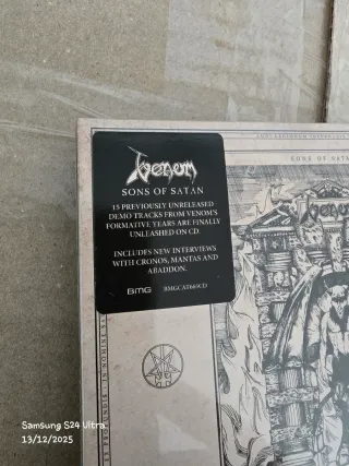 CD Venom Sons of Satan - Rare & Unreleased