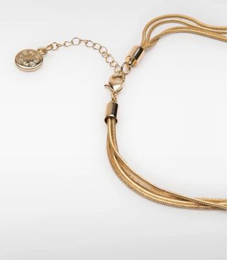 Collar Adolfo Dominguez Dorado Nuevo