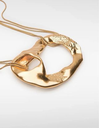 Collar Adolfo Dominguez Dorado Nuevo