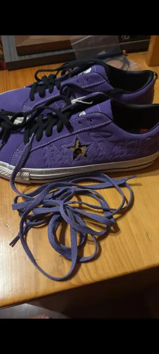 Converse Edición Limitada Morado nuevas