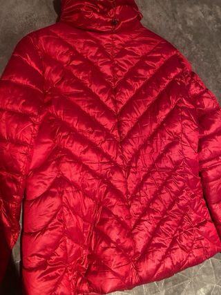 Chaqueta acolchada PuntoRoma roja