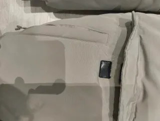 Abrigo Mkenzie Beige con Capucha y Pelo