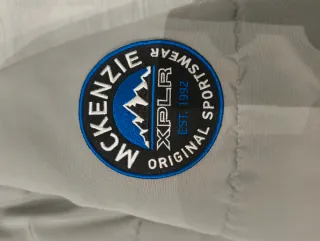 Abrigo Mkenzie Beige con Capucha y Pelo