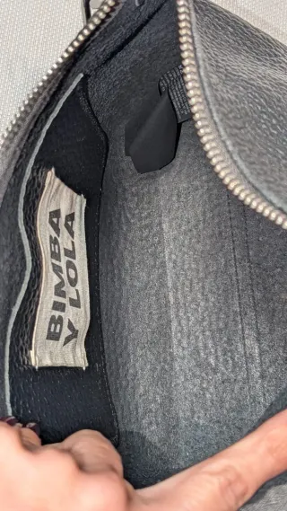 Bolso Bimba y Lola Piel Negro Multicolor