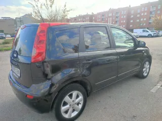 Nissan Note 2008 Pegatina Medioambiental Verde C