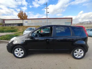 Nissan Note 2008 Pegatina Medioambiental Verde C