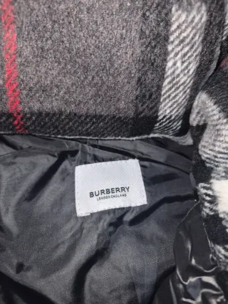 Chaqueta Burberry Impermeable Negra