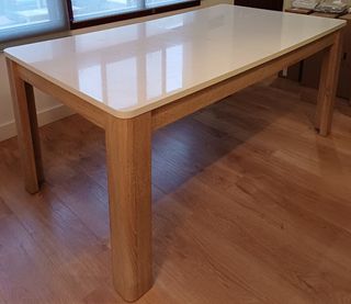 Mesa de comedor extensible madera