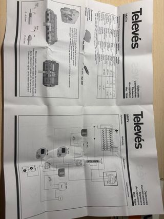 Diplexor Televés Ref. 7654
