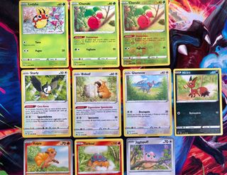 Lotto 10 carte Pokemon artista kimura