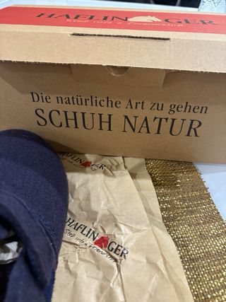 Haflinger Pantofole Ortopediche Blu Tg 38