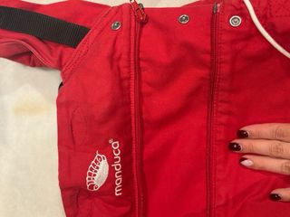 Mochila portabebés Manduca roja