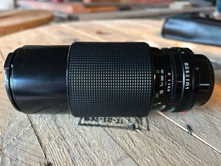 Valigetta Canon T90 con obiettivi