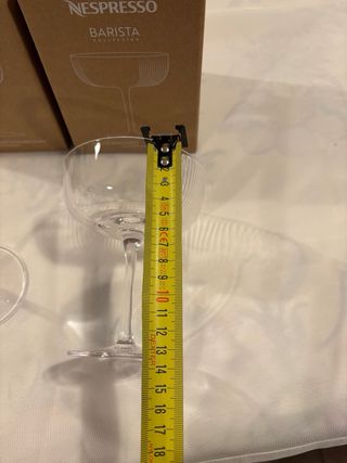 Due coppe Barista Mixologist Stemmed Glass