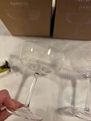 Due coppe Barista Mixologist Stemmed Glass