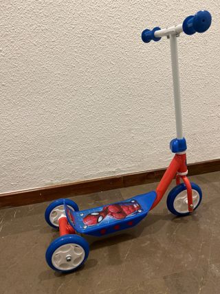 Patinete 3 Ruedas Spiderman