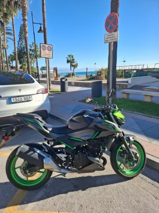 Kawasaki Z500 Verde/Negra