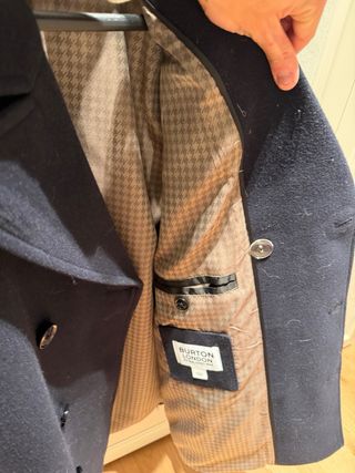 Abrigo Burton London Talla M Azul